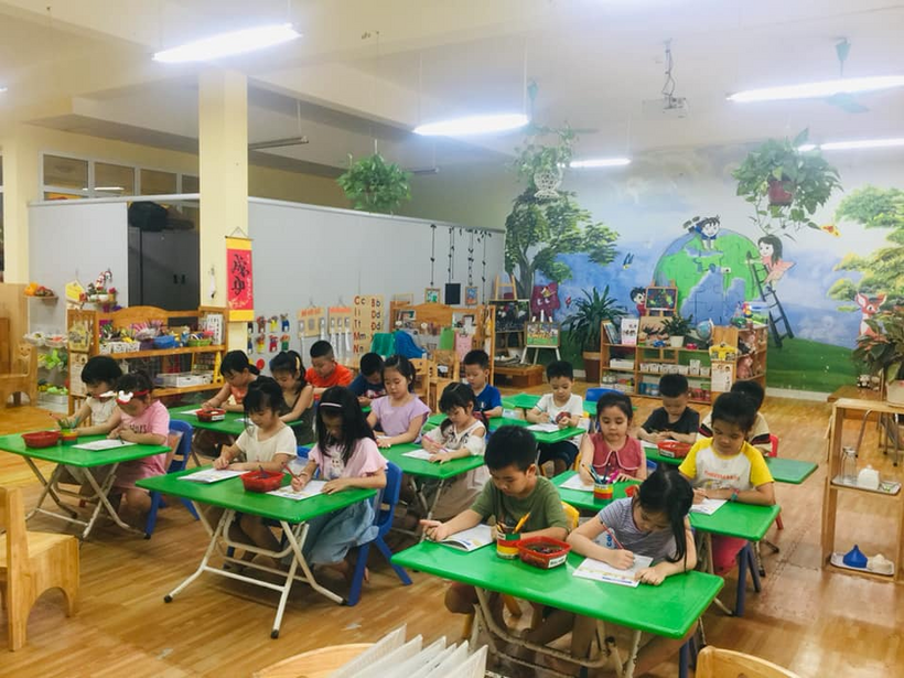 Ảnh có chứa trong nhà, sàn, phòng, trần
Mô tả được tạo tự động