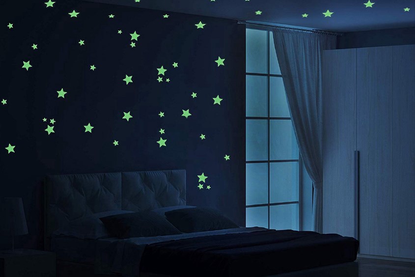 Trang trí phòng ngủ phát sáng vào Giờ Trái Đất